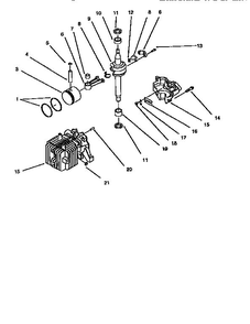 Engine Assembly 4 Diagram and Parts List for 10301 590001-5999999 Lawn Boy Lawn Mower